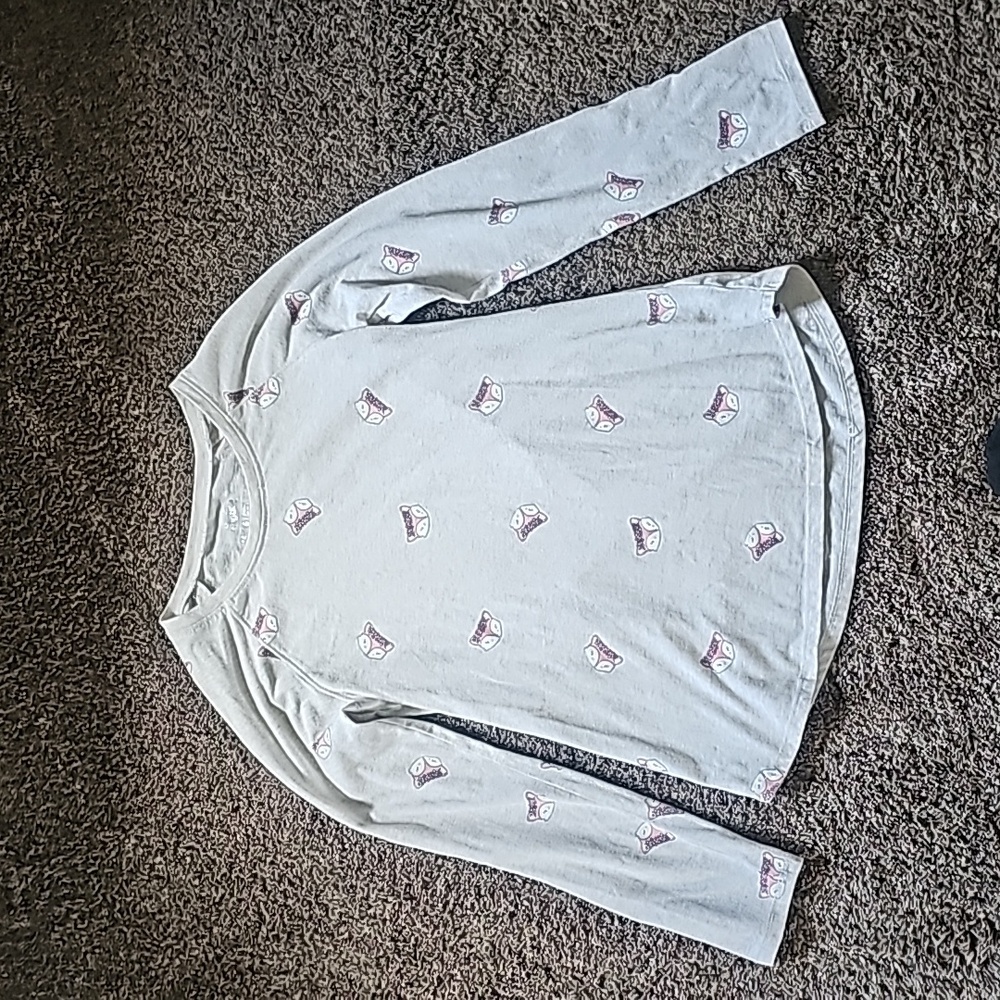 Long Sleeve Justice T-Shirt (size 14-16)